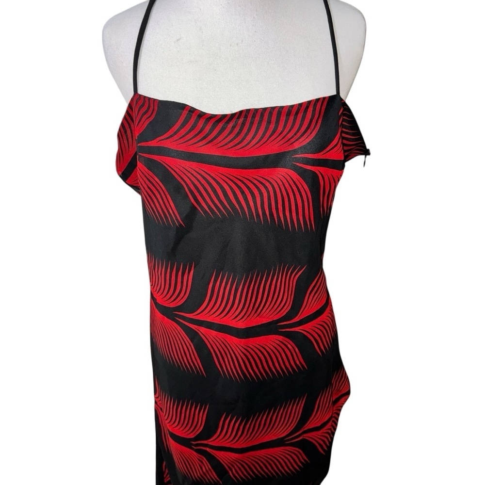 Sally U.S.A. Women's Size XXL Bodycon Dress Vintage 1990's Side Slit Lined - Picture 2 of 8